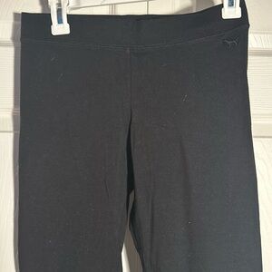 Victoria’s Secret PINK Black Leggings Size M